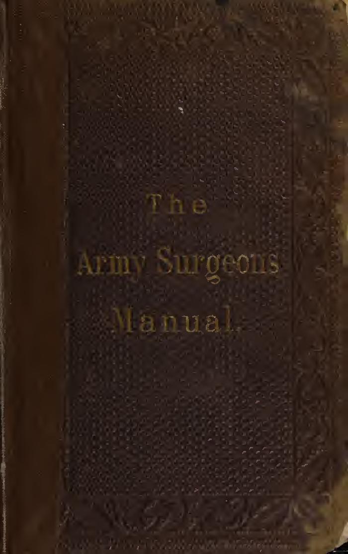 The army surgeon’s manual