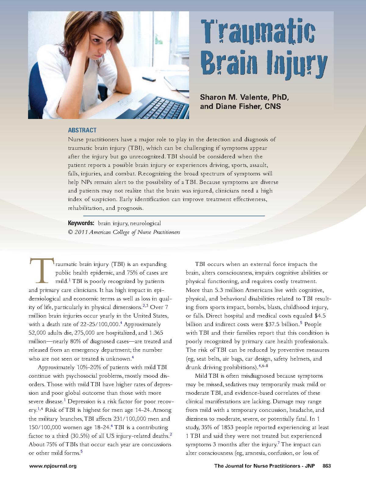 Traumatic Brain Injury
